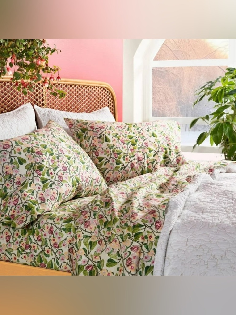 Opalhouse X Jungalow Printed Cotton Sheet Set -Autumn Blossom •Full•
